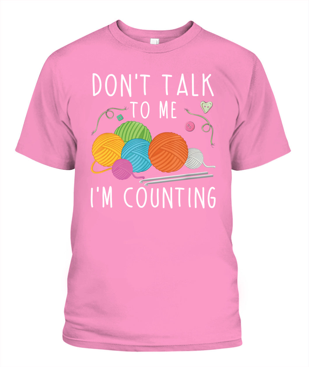 Crochet Knitting DALCK004 | Unisex Soft Cotton T-Shirt
