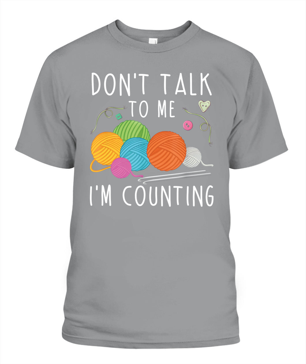 Crochet Knitting DALCK004 | Unisex Soft Cotton T-Shirt