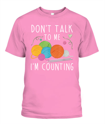 Crochet  Knitting DALCK004 | Unisex Soft Cotton T-Shirt