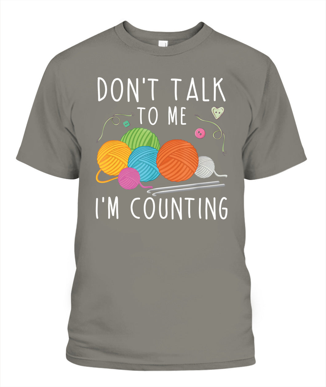 Crochet  Knitting DALCK004 | Unisex Soft Cotton T-Shirt