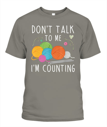 Crochet  Knitting DALCK004 | Unisex Soft Cotton T-Shirt