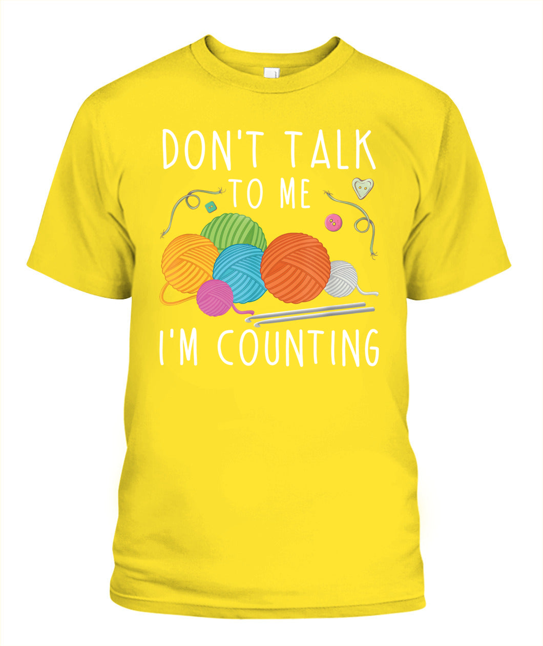 Crochet  Knitting DALCK004 | Unisex Soft Cotton T-Shirt