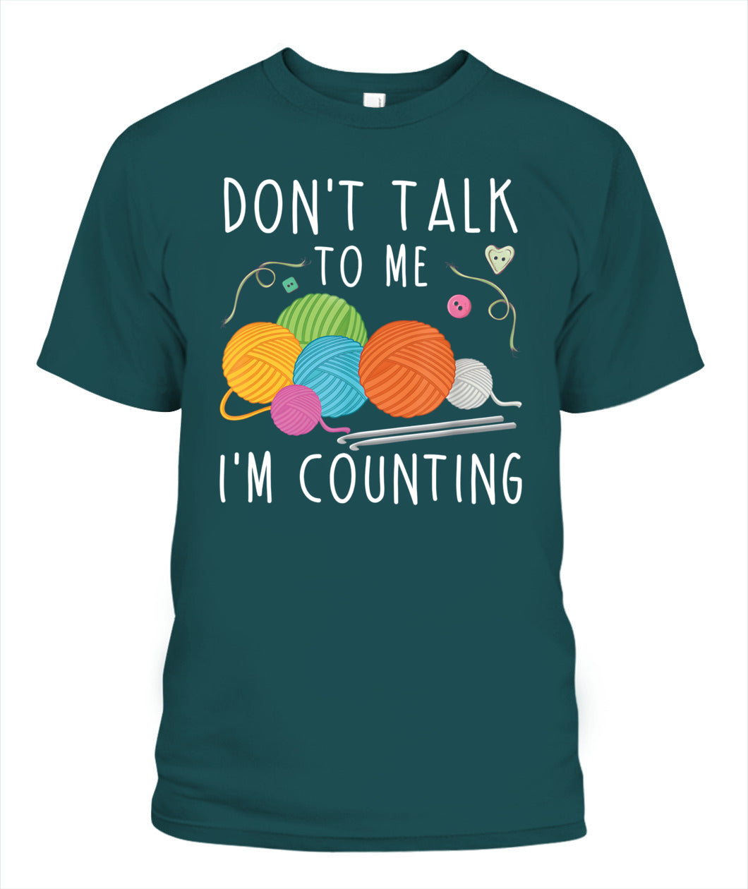 Crochet  Knitting DALCK004 | Unisex Soft Cotton T-Shirt