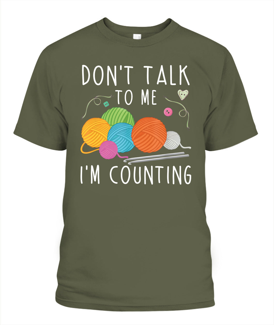 Crochet  Knitting DALCK004 | Unisex Soft Cotton T-Shirt