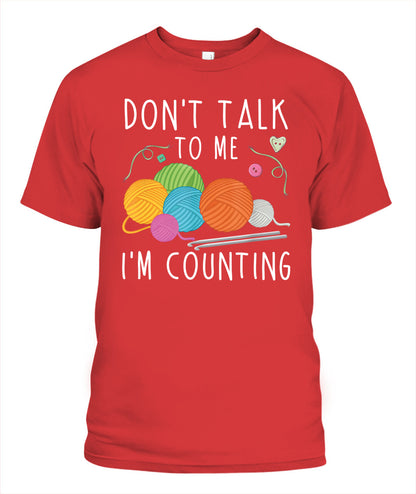 Crochet  Knitting DALCK004 | Unisex Soft Cotton T-Shirt