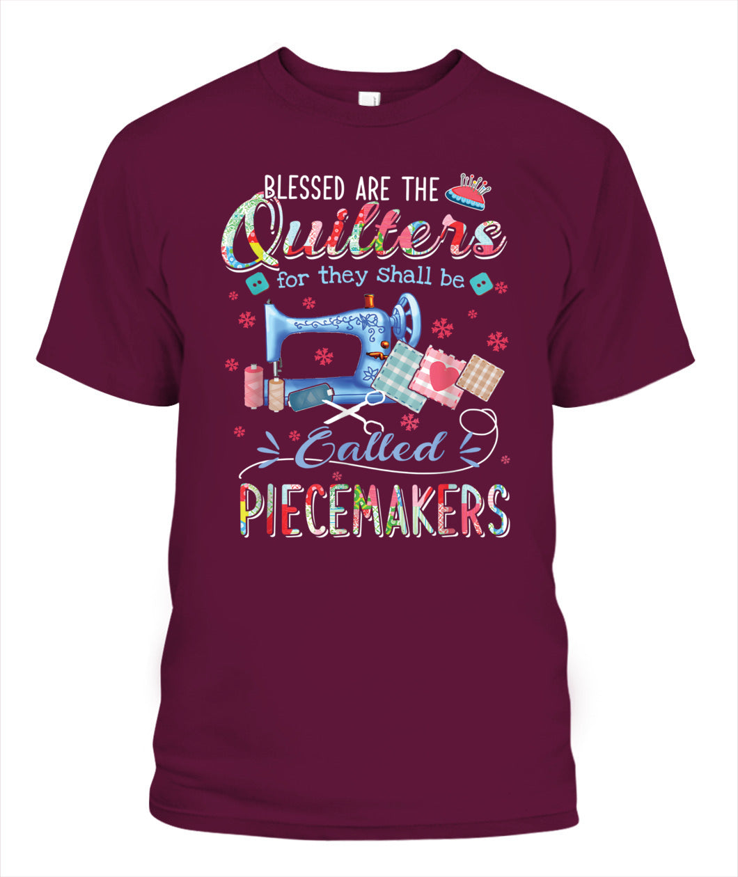 Sewing  Quilting DALSQ005 | Unisex Soft Cotton T-Shirt