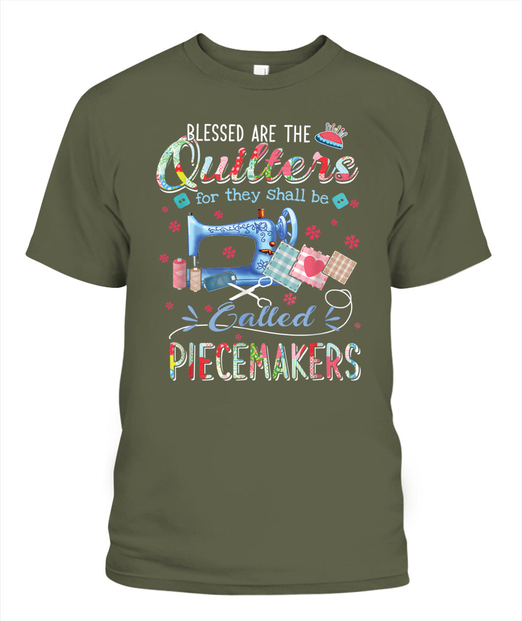 Sewing  Quilting DALSQ005 | Unisex Soft Cotton T-Shirt