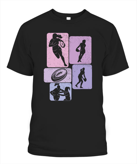 Rugby DALRGB004 | Unisex Soft Cotton T-Shirt