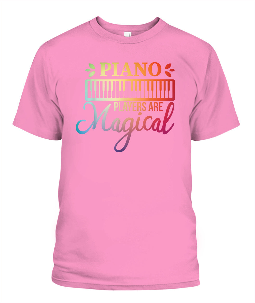 Piano DALPIA004 | Unisex Soft Cotton T-Shirt
