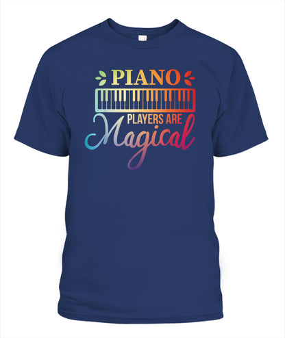 Piano DALPIA004 | Unisex Soft Cotton T-Shirt