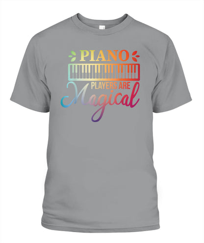 Piano DALPIA004 | Unisex Soft Cotton T-Shirt