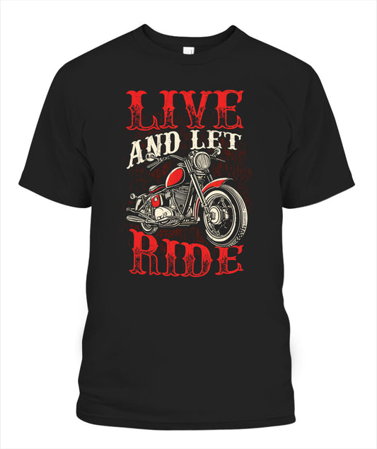 Biker DALBI004 | Unisex Soft Cotton T-Shirt