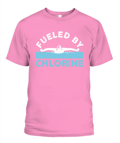 Swimming DALSWI007 | Unisex Soft Cotton T-Shirt