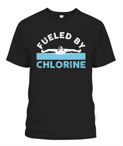 Swimming DALSWI007 | Unisex Soft Cotton T-Shirt