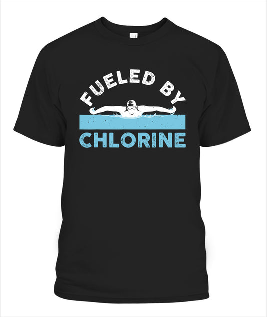 Swimming DALSWI007 | Unisex Soft Cotton T-Shirt