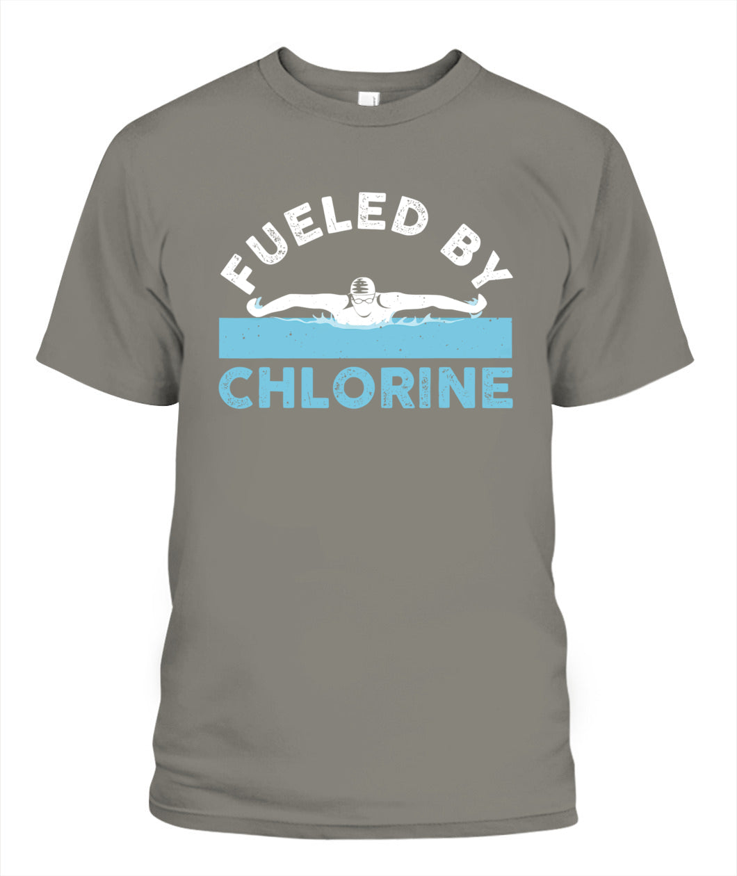 Swimming DALSWI007 | Unisex Soft Cotton T-Shirt