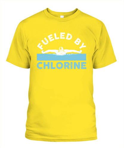 Swimming DALSWI007 | Unisex Soft Cotton T-Shirt
