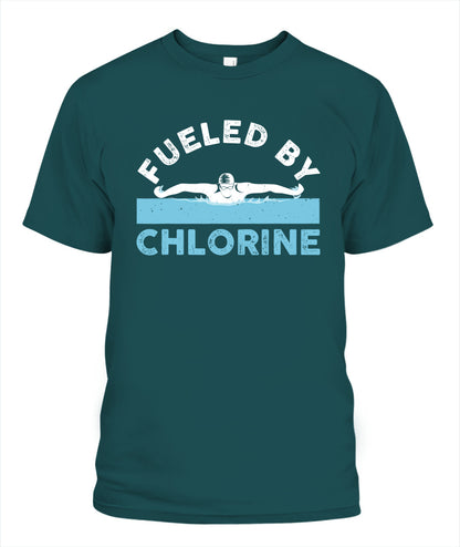 Swimming DALSWI007 | Unisex Soft Cotton T-Shirt