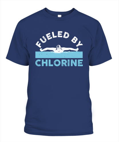 Swimming DALSWI007 | Unisex Soft Cotton T-Shirt