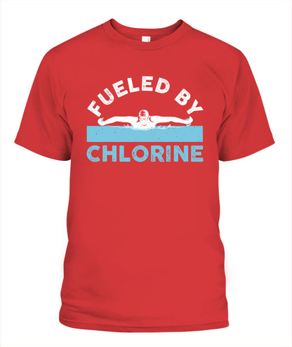 Swimming DALSWI007 | Unisex Soft Cotton T-Shirt