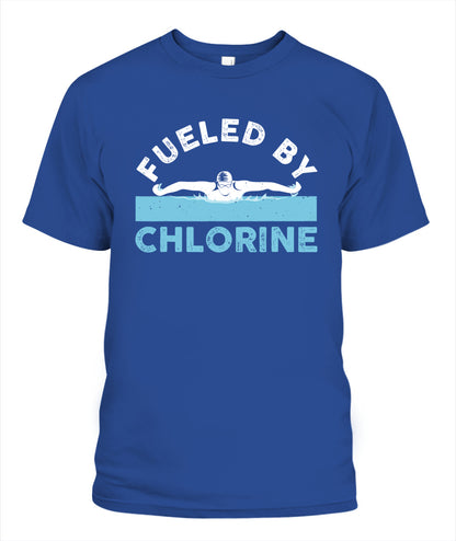 Swimming DALSWI007 | Unisex Soft Cotton T-Shirt