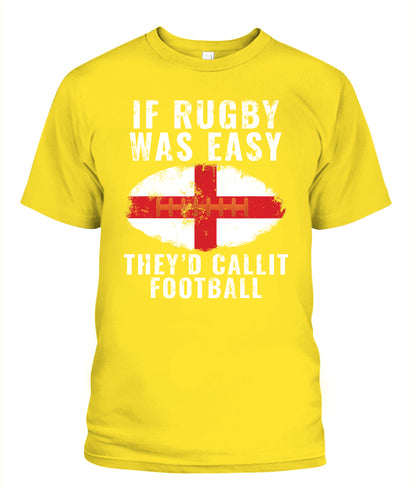 Rugby DALRGB003 | Unisex Soft Cotton T-Shirt
