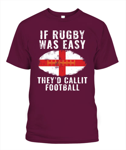 Rugby DALRGB003 | Unisex Soft Cotton T-Shirt