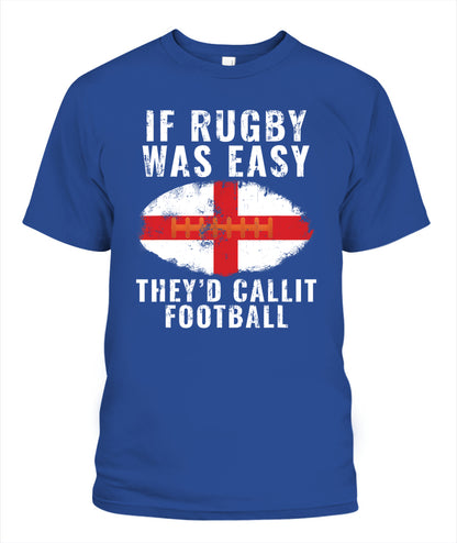 Rugby DALRGB003 | Unisex Soft Cotton T-Shirt