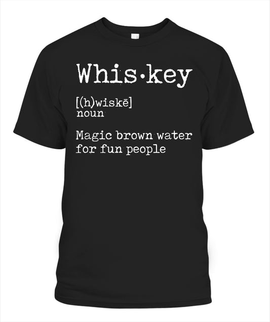 Whiskey DALWK001 | Unisex Soft Cotton T-Shirt