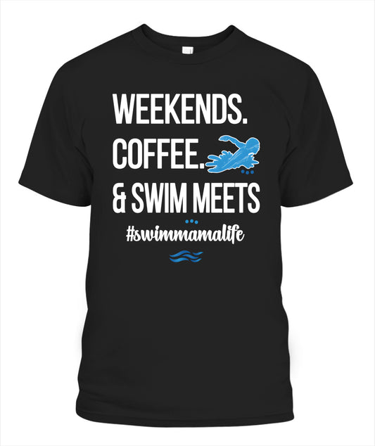 Swimming DALSWI001 | Unisex Soft Cotton T-Shirt