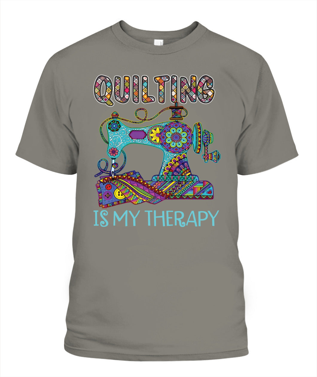 Sewing  Quilting DALSQ001 | Unisex Soft Cotton T-Shirt