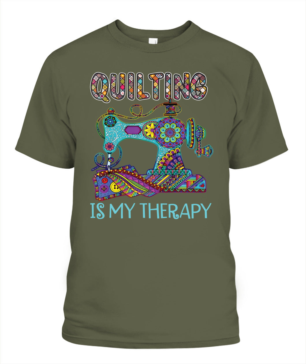 Sewing  Quilting DALSQ001 | Unisex Soft Cotton T-Shirt