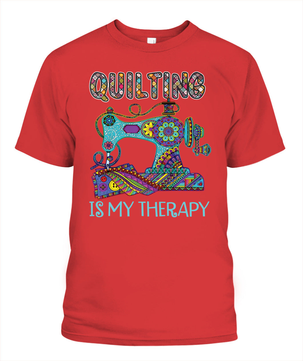 Sewing  Quilting DALSQ001 | Unisex Soft Cotton T-Shirt