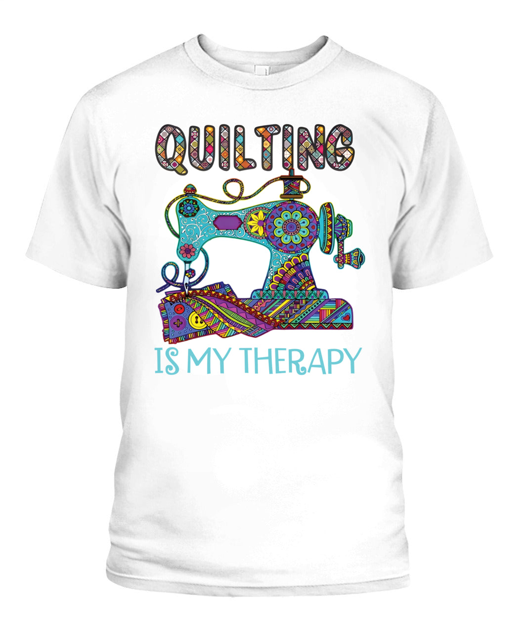 Sewing  Quilting DALSQ001 | Unisex Soft Cotton T-Shirt