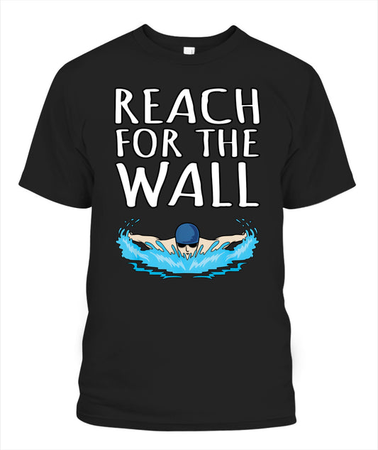 Swimming DALSWI005 | Unisex Soft Cotton T-Shirt